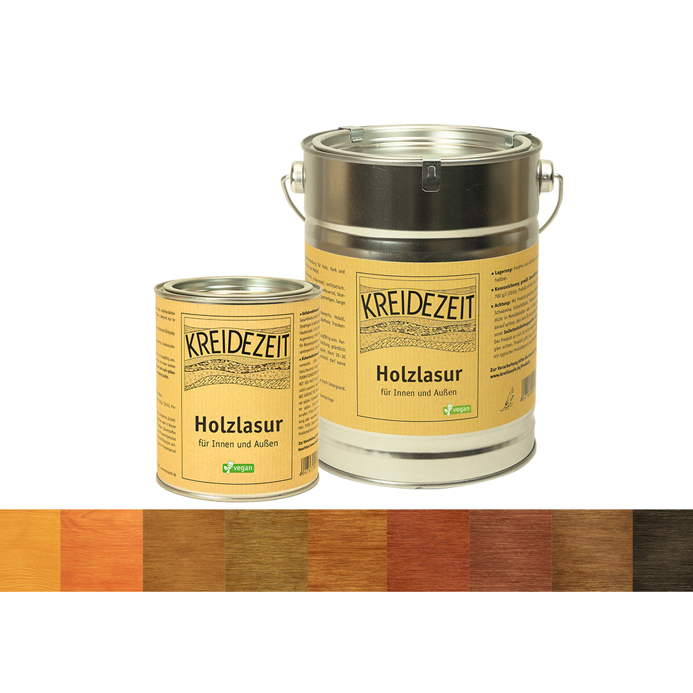 Holzlasur innen und aussen -farbig-