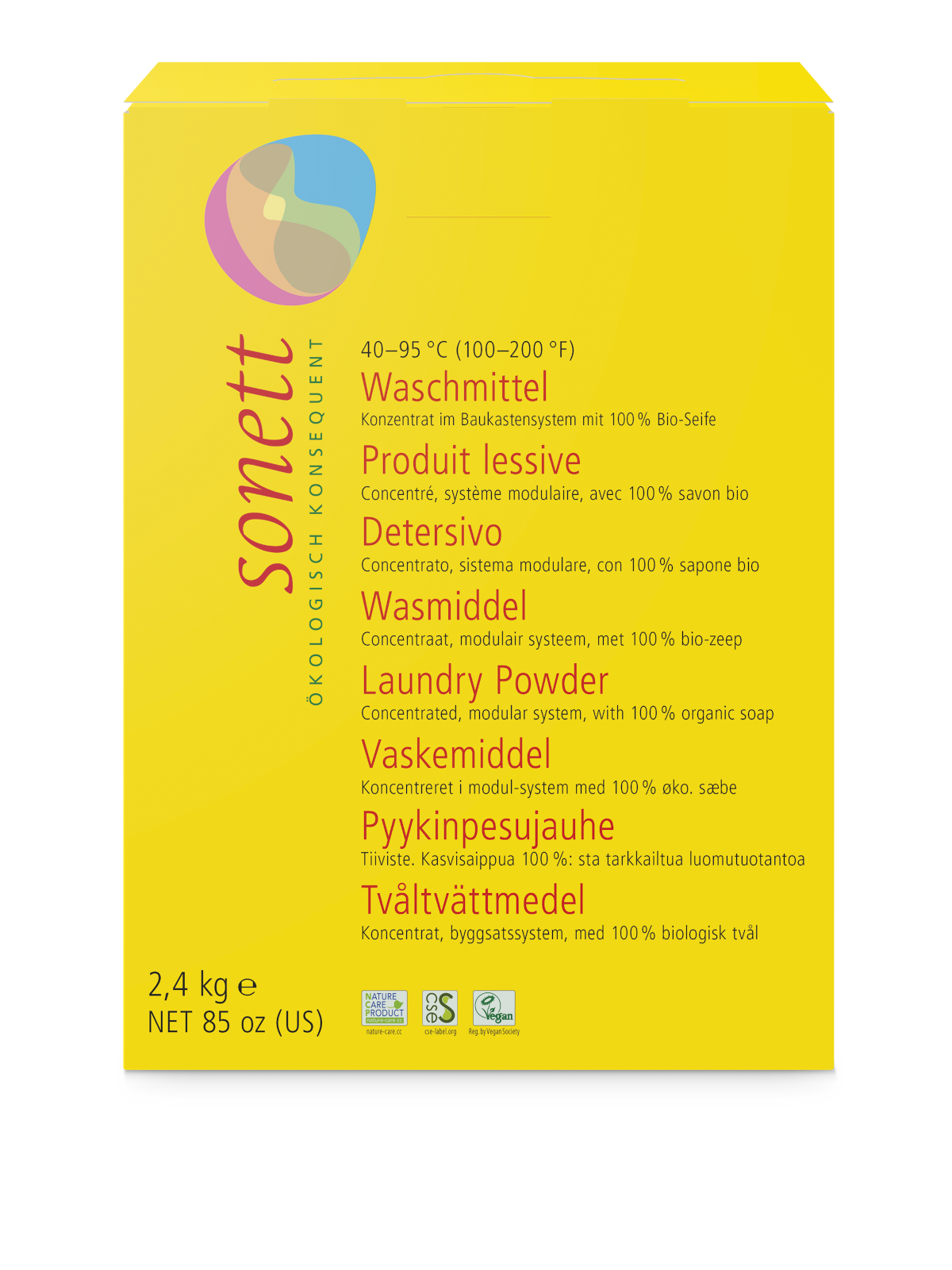 Sonett Waschmittel Pulver Konzentrat