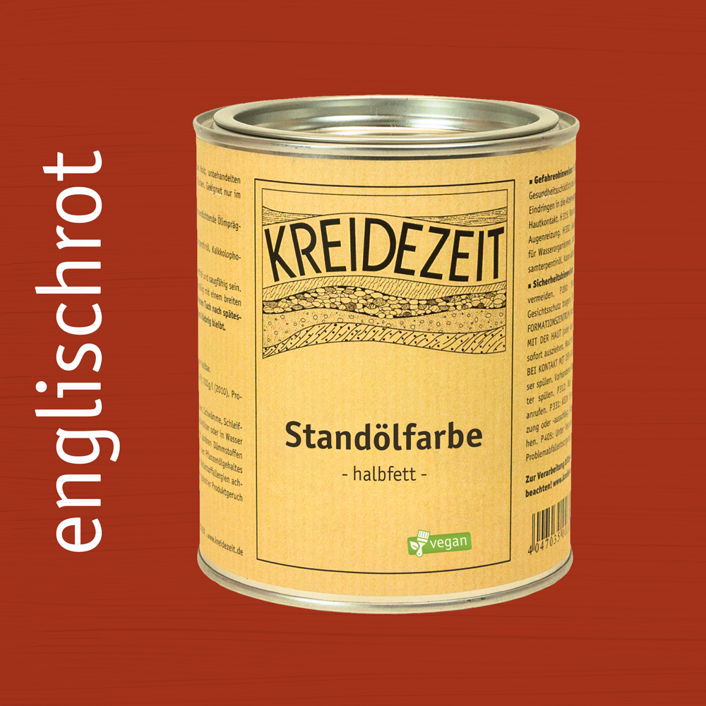 Standölfarbe, Zwischenanstrich farbig