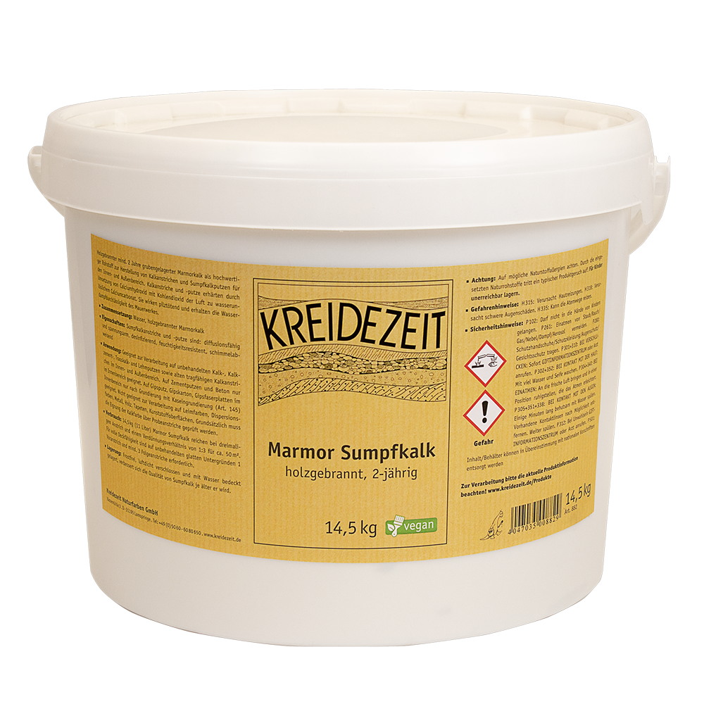 Marmor-Sumpfkalk holzgebr., 2jähr.