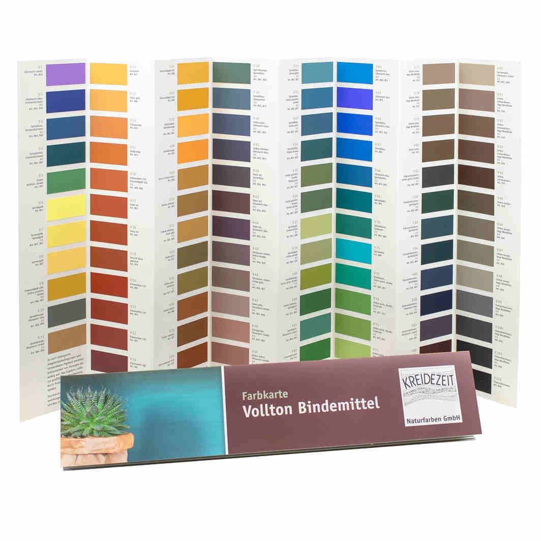 Vollton-Farbkarte