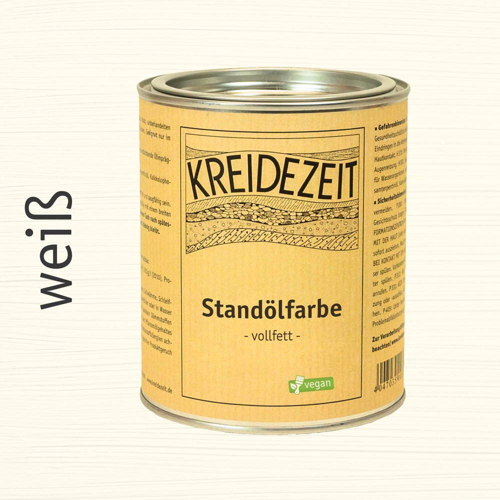 Standölfarbe, Schlussanstrich weiss 0,75L