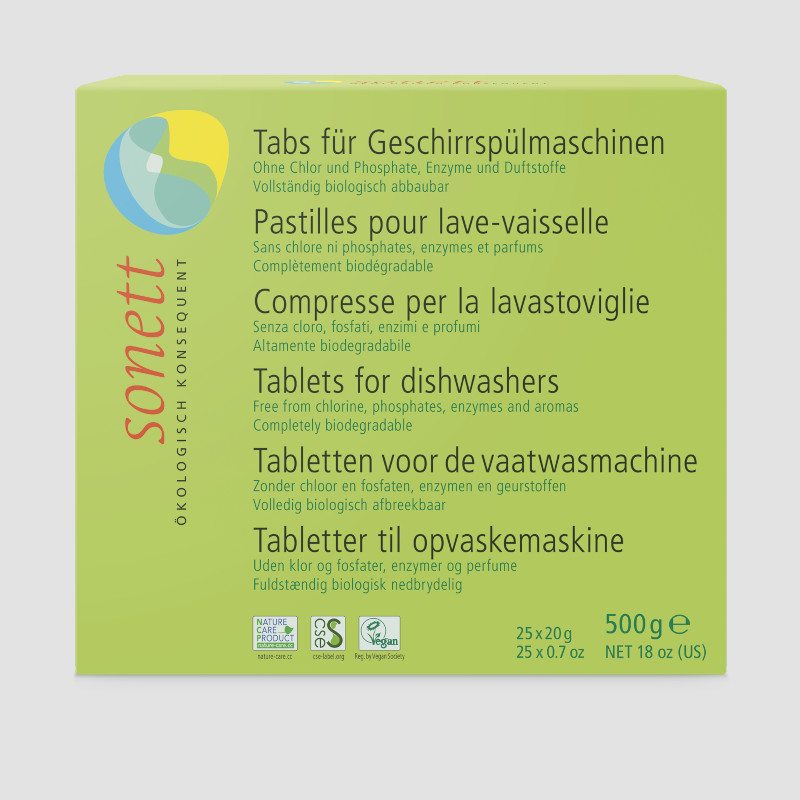 Sonett Tabs für Geschirrspülmaschinen