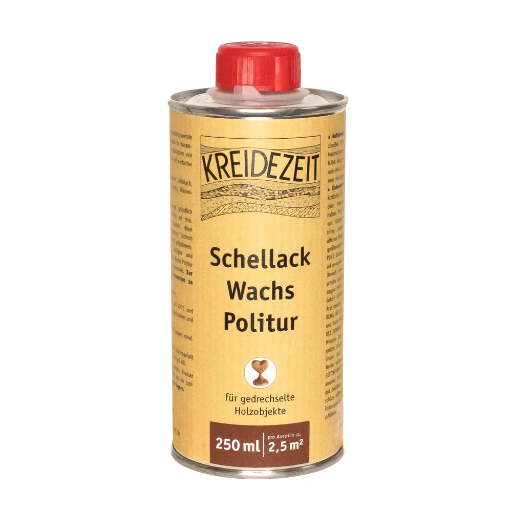 Kreidezeit Schellack Wachs Politur