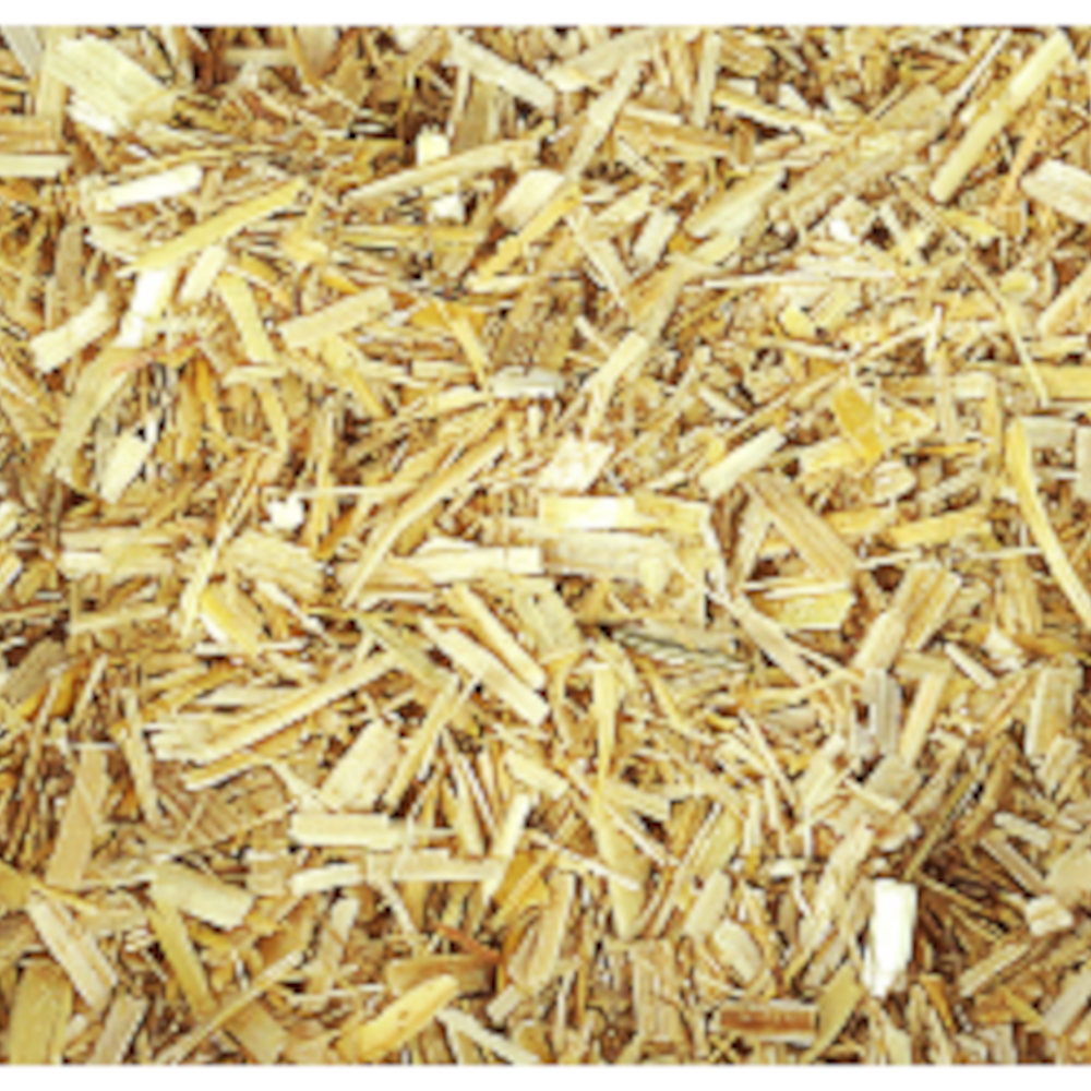 Gerstenstroh Häcksel