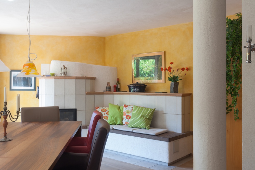 lehmputz-wohnzimmer Wandlasur Wohnzimmer