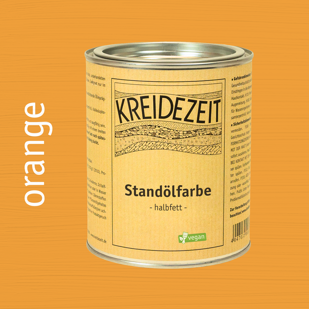 Standölfarbe, Zwischenanstrich farbig