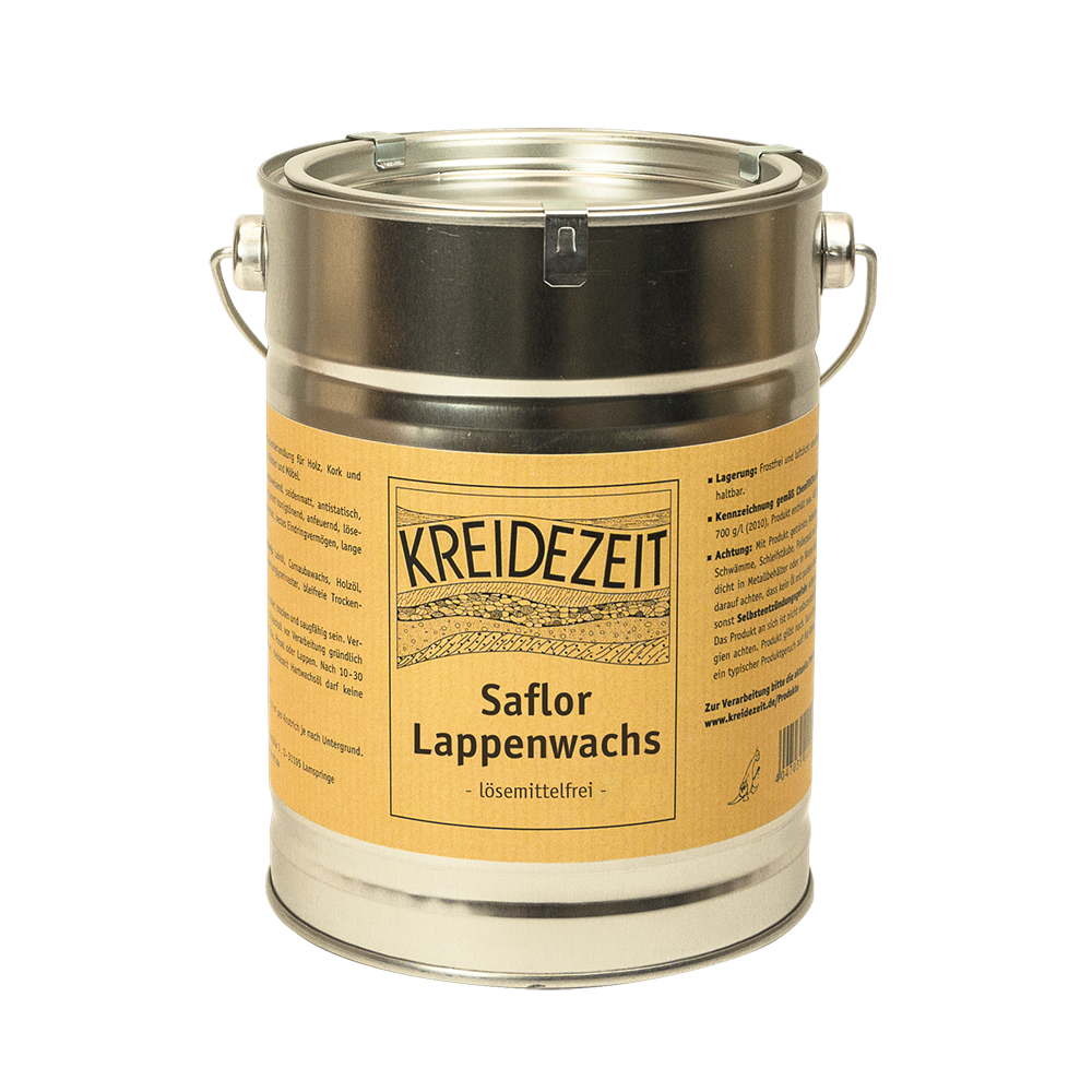 Saflor Lappenwachs - vergilbungsarm