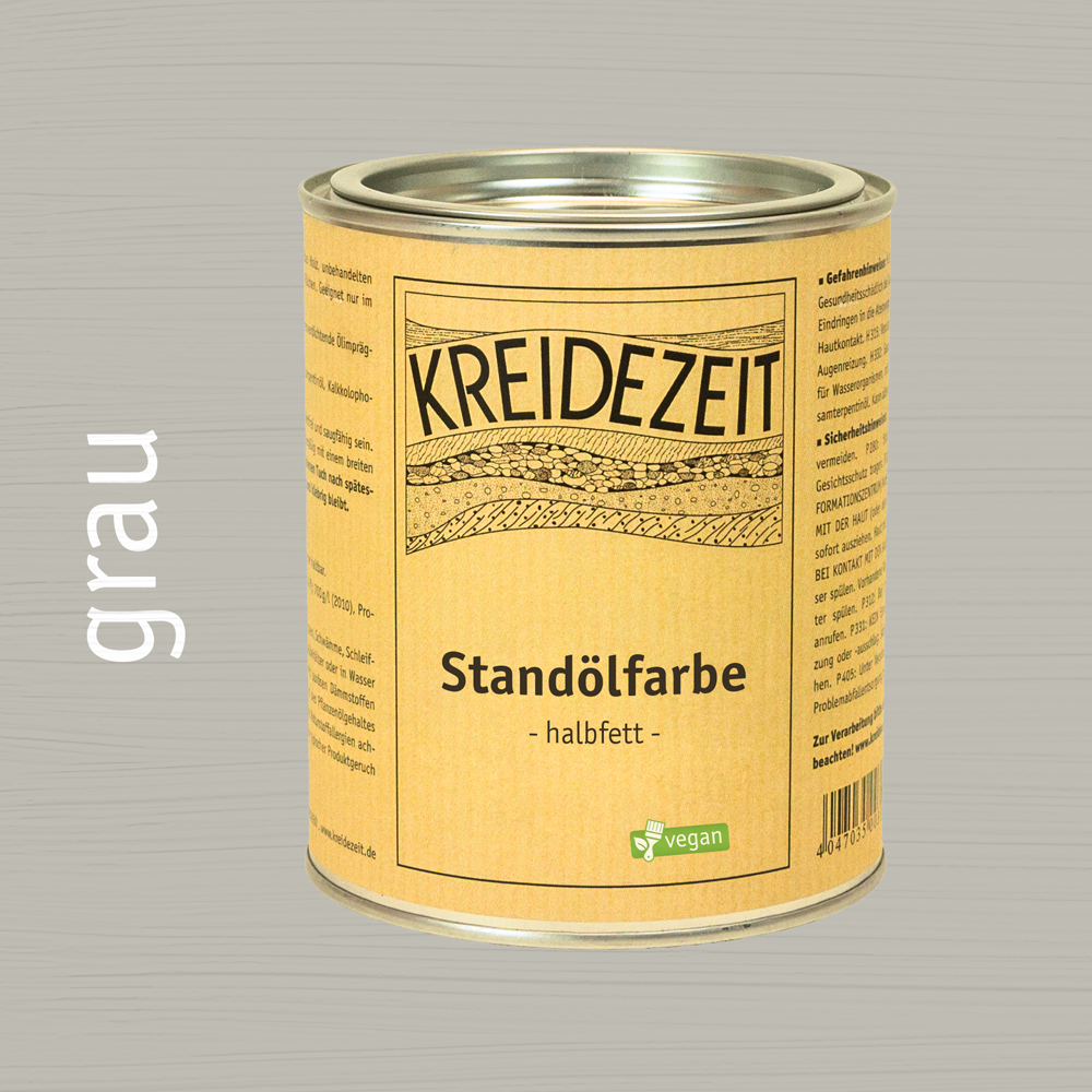 Standölfarbe, Zwischenanstrich farbig