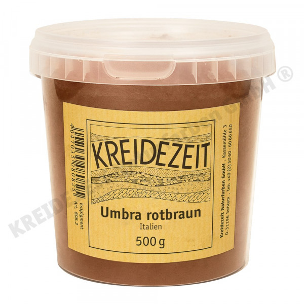 Umbra rotbraun Italien kaufen | Natürliches Erdpigment
